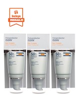 Trio Fotoprotector Facial Piel Grasa Gel Cream Dry Touch SPF 50+ 50ml ISDIN